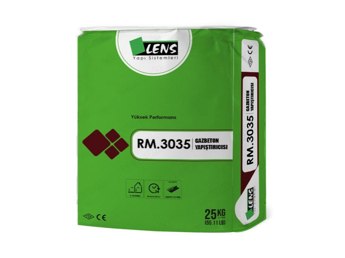 RM.3035 Gazbeton ve Bims Örgü Tutkalı